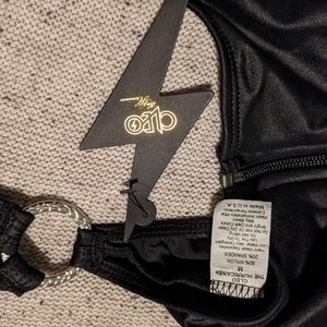 Cleo the Hurricane Black Viper Monokini